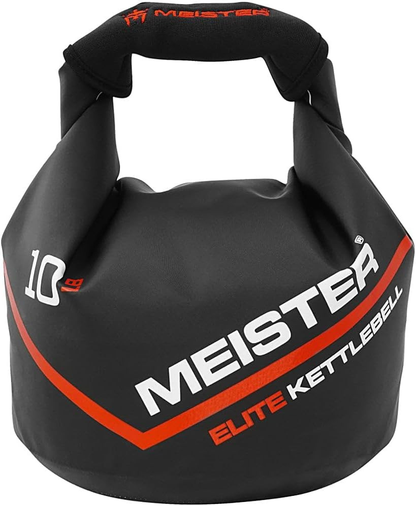 Elite Portable Sand Kettlebell - Soft Sandbag Weight - 10Lb