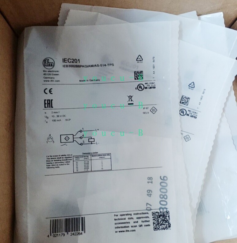 1PCS Brand New IFM IEC201 Proximity Switch Sensor IEC201 Fast Shipping