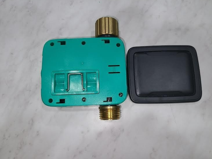 RESTMO Smart Sprinkler brass inlet & outlet Timer with Flow Meter, app control