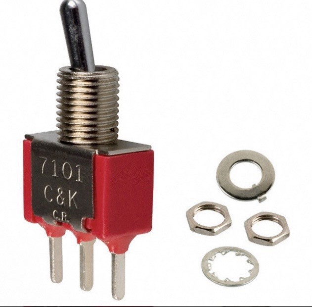 7103SYZQ C&K switch Toggle On-Off-On SPDT
