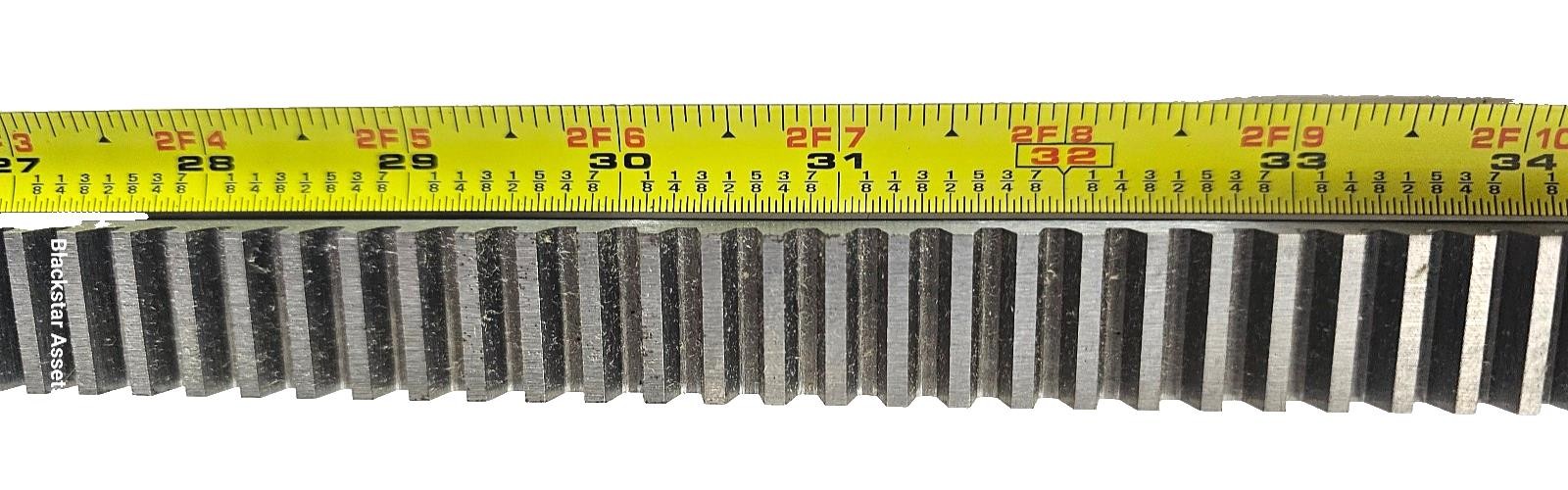 Boston GearL514-4 Steel Gear Rack 4ft x 3/4", 12 Pitch, 14.*, 1/2"Thick, New