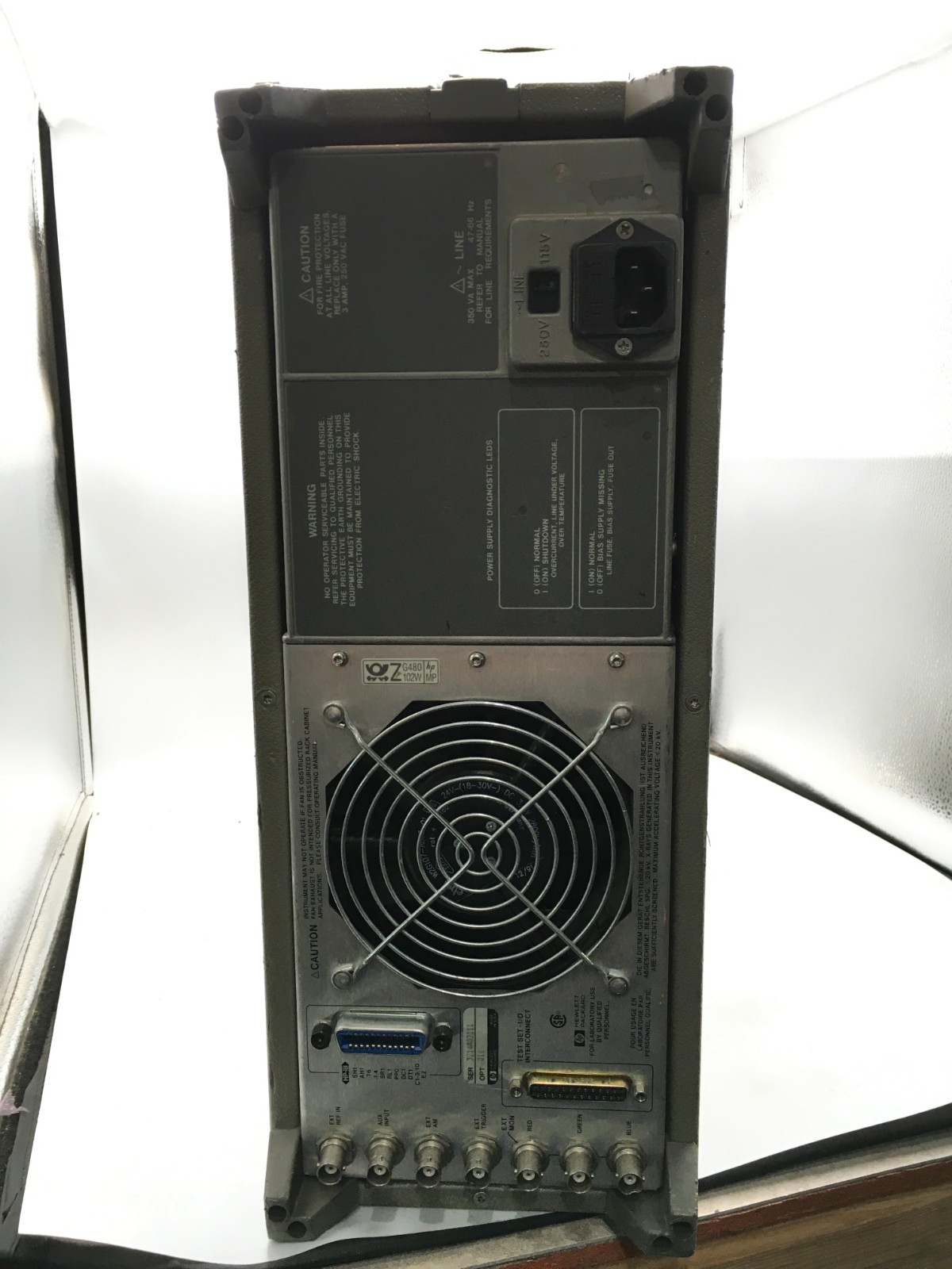 HP 8753C 3GHz RF Network Analyzer (OPT 002, 006, 010) Tests OK, NO S-Param Set