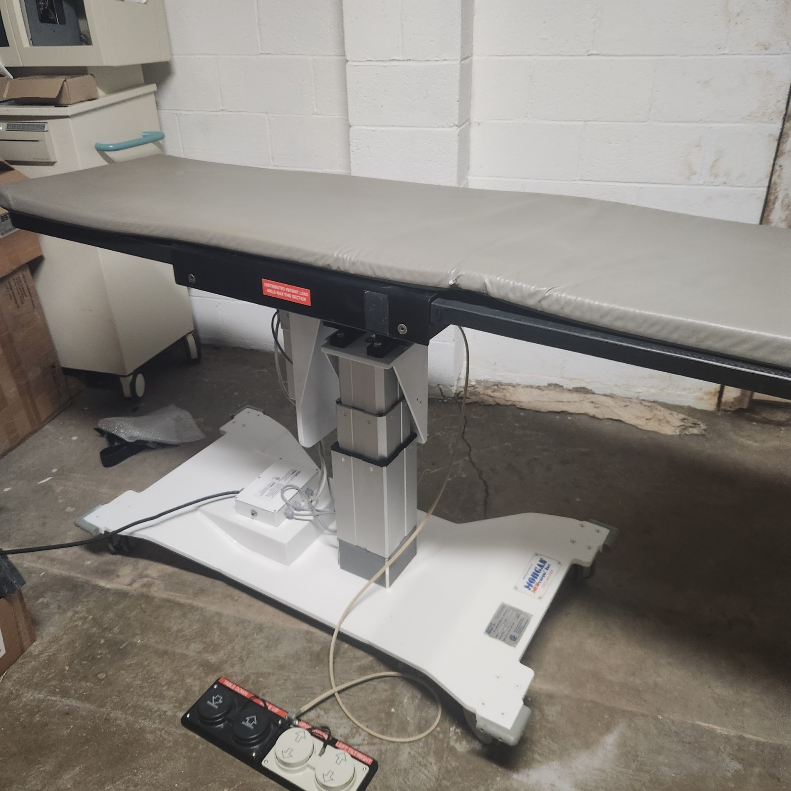 Morgan, Pain Managment,Orthopedic, C arm Table 3 Function Foot and Hand Controls