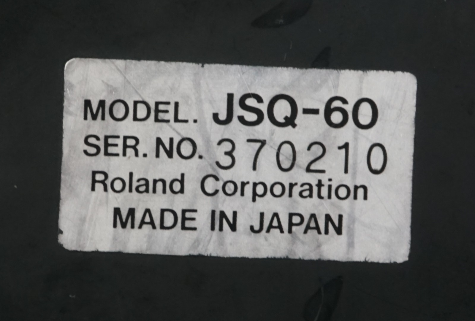 Roland JSQ-60 DCB Digital Keyboard Recorder 2000 Step Sequencer For Juno-60
