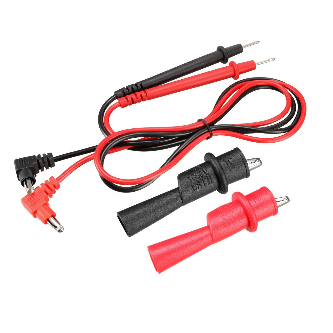 Test Leads, Digital Multimeter Probes Tester Electric Test Probe with Alligator