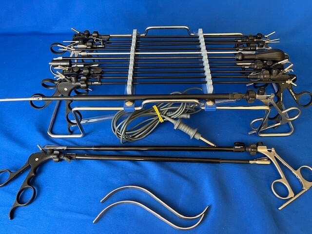 Karl Storz Clickline 16 piece Advanced Laparoscopic set  5mm x 36cm 'brand new'