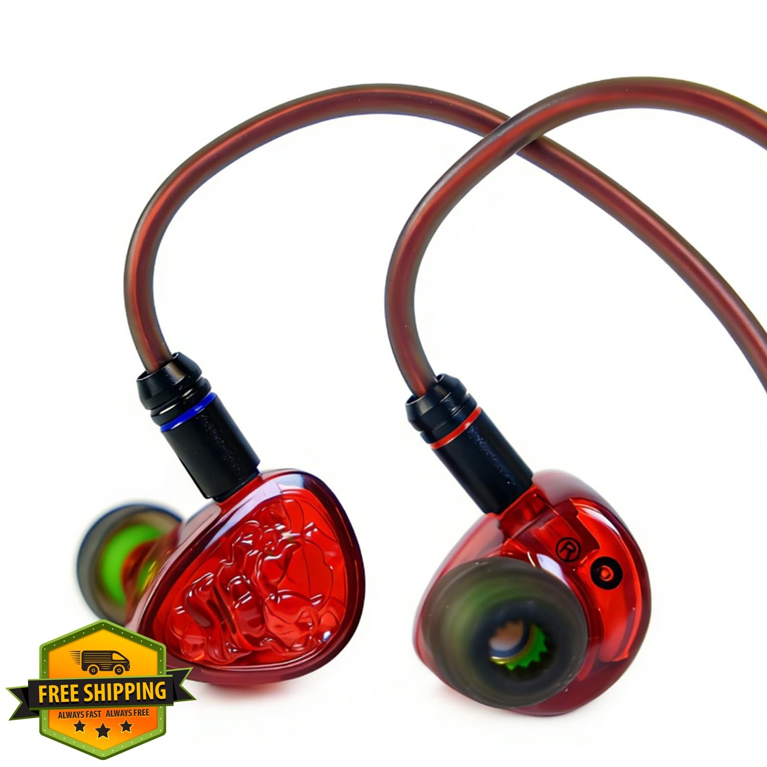 TANGZU Wan'er S.G II Red Lion IEM Type C Mic