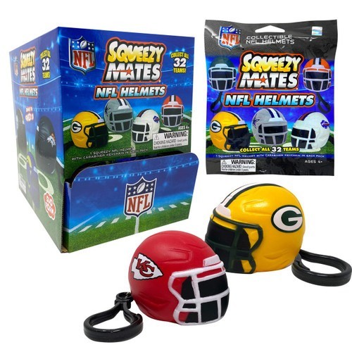 2025 NFL SqueezyMates HELMET Pick Your Own Choose Own Authentic Slo Foam NEW