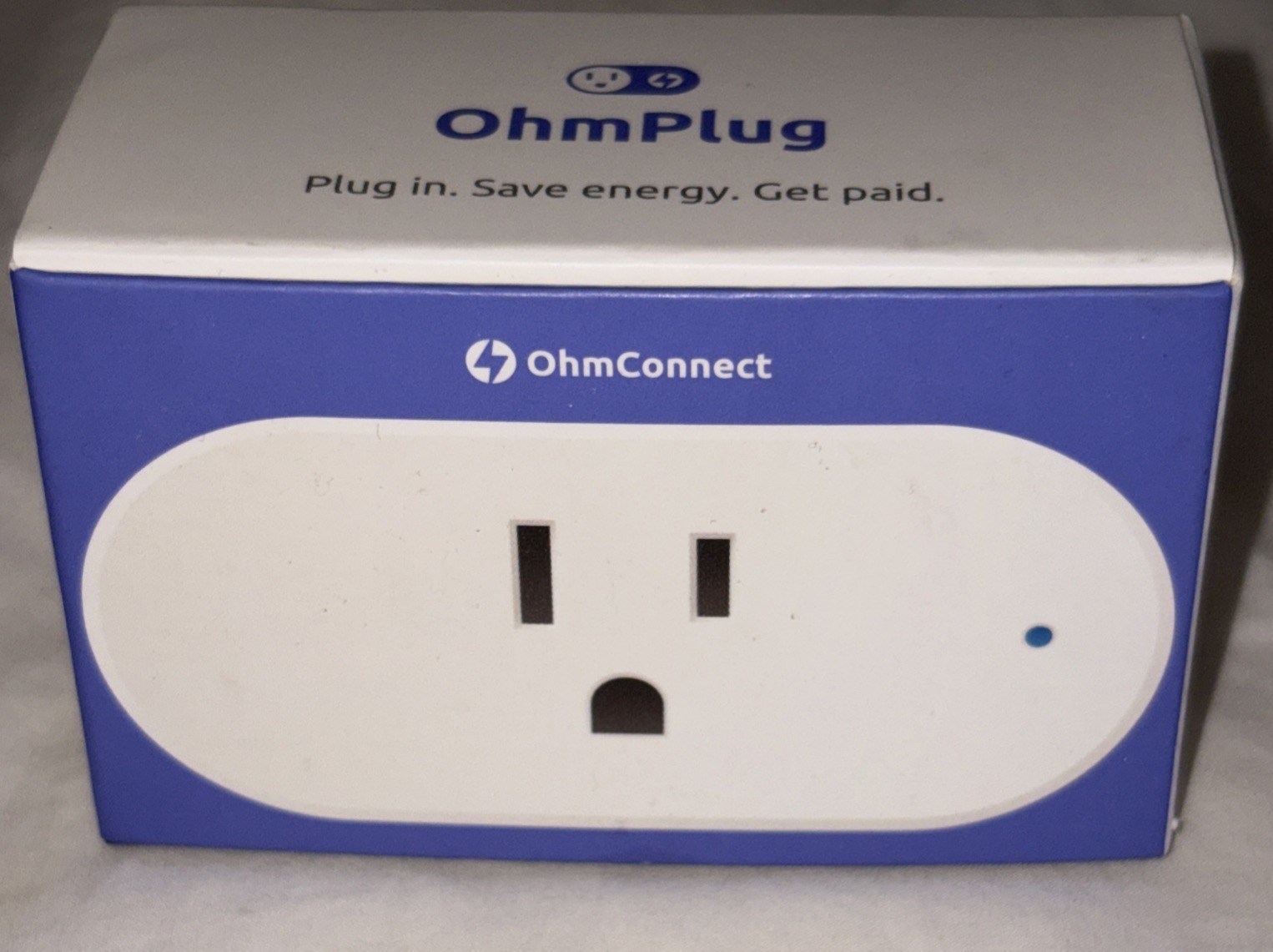 Smart Wi-Fi Plug Outlet with  Energy Monitoring  - OhmPlug OP20B-US