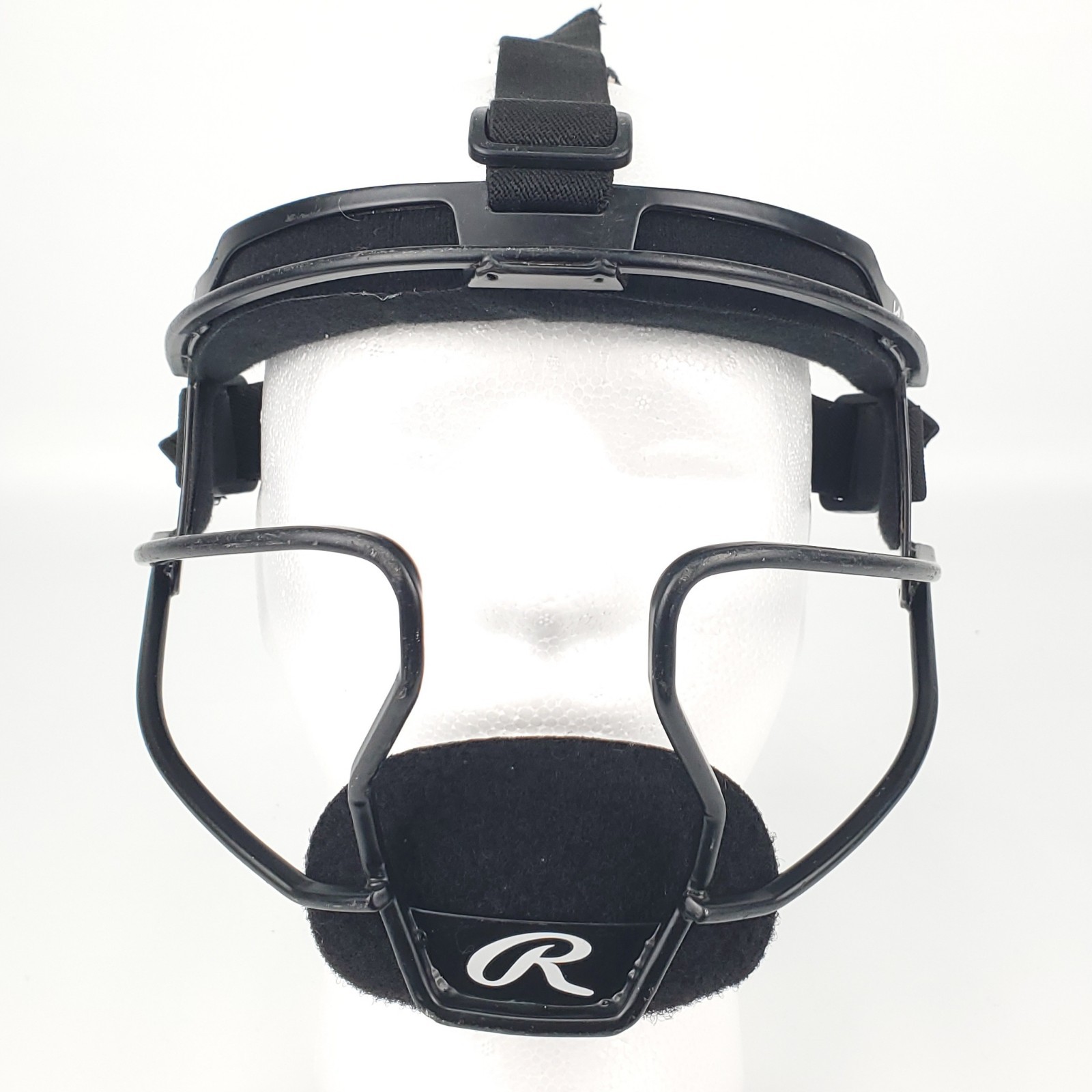 RAWLINGS HI-VIZ FIELDER'S MASK - SOFTBALL FACE MASK - BLACK - YOUTH