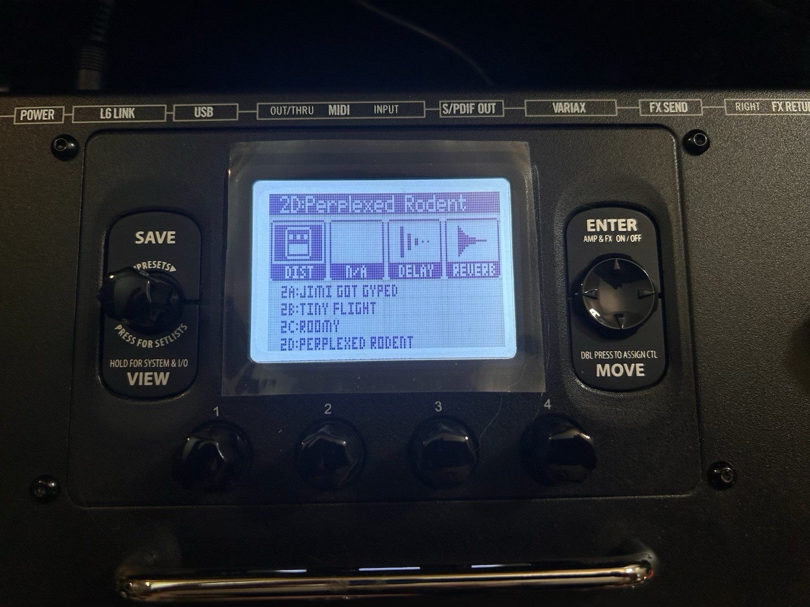 Line 6 Pod HD500X Guitar Multi-Effects Processor Amp Simulator Pedal