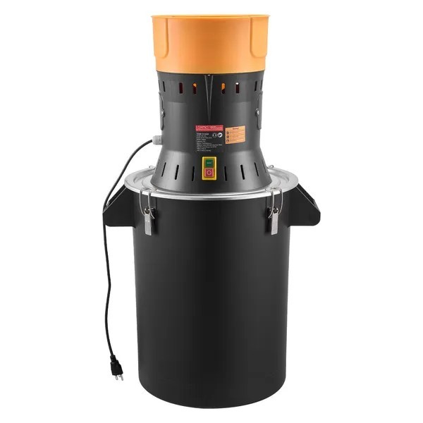 Electric Grain Mill Grinder, 600W High Power Commercial Spice Grinder, 14 Gal