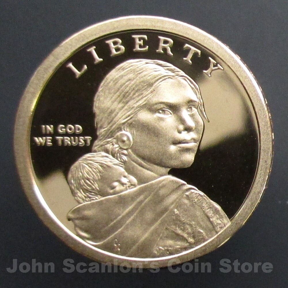 2016-S Native American Sacagawea Dollar - Gem Proof Deep Cameo U.S. Coin