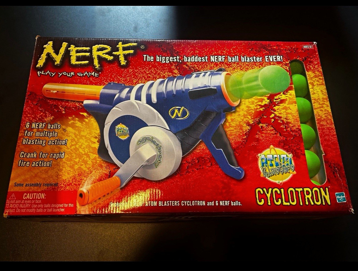 NERF Atom Blasters Cyclotron extremely HTF