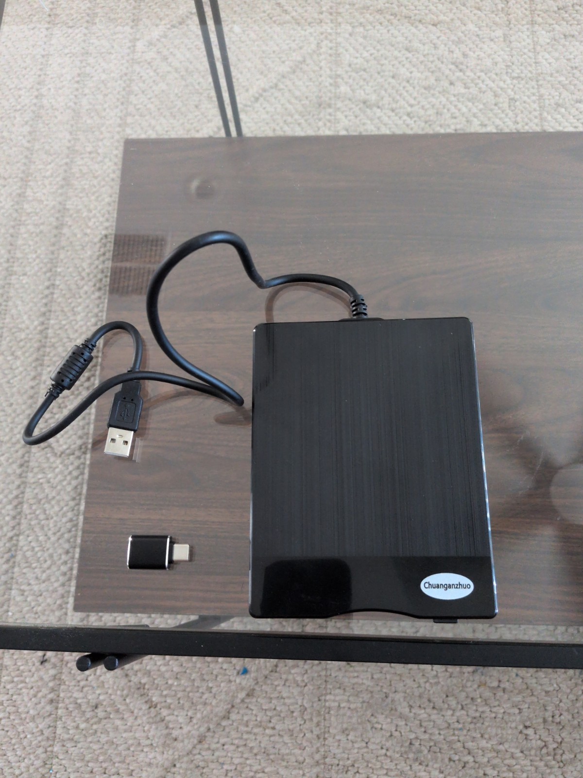 USB Floppy Disk Reader 3.5" Portable FDD Drive for Windows PC & Laptop