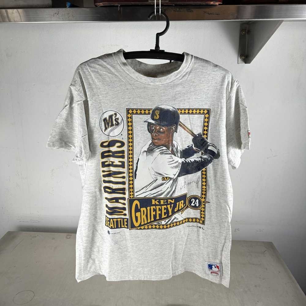 Vintage 1992 Ken Griffey Jr Seattle Mariners MLB Reprint Shirt AN68381