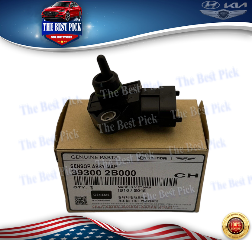 ⭐GENUINE⭐ HYUNDAI KIA Manifold Pressure Sensor MAP Sensor 393002B000