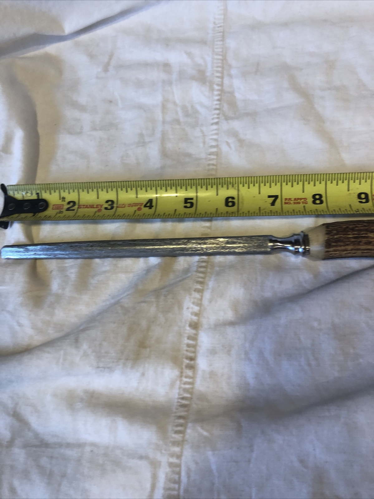 Forged Steel Knife Sharpener Bone Handle Sheffield England