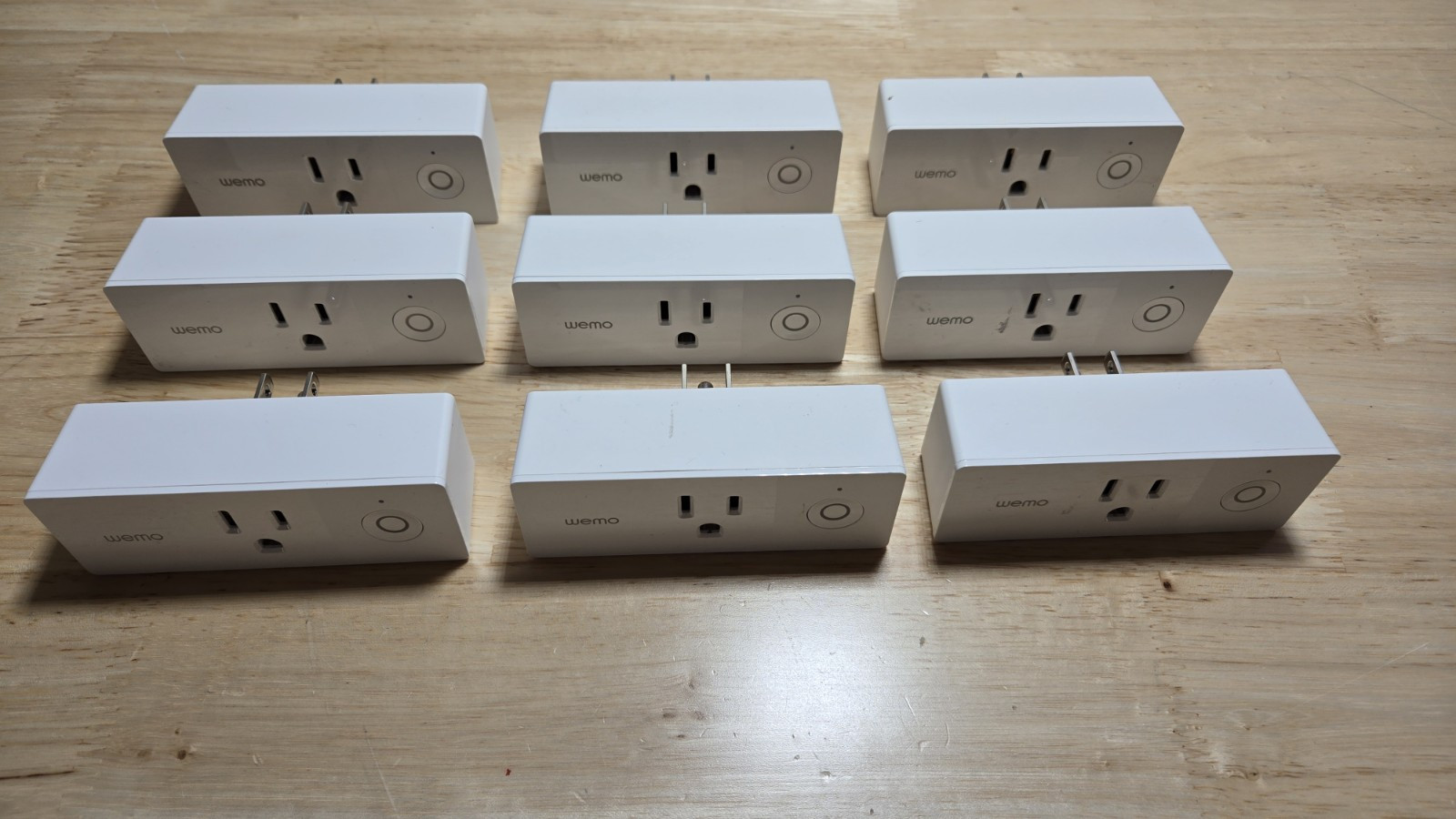 Wemo Smart Plugs 9 Pieces