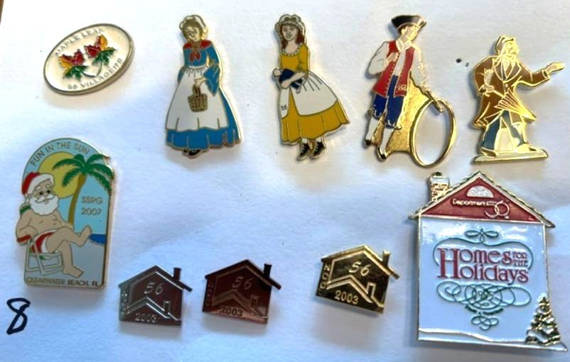 Dept 56 - NCC gathering pins #8