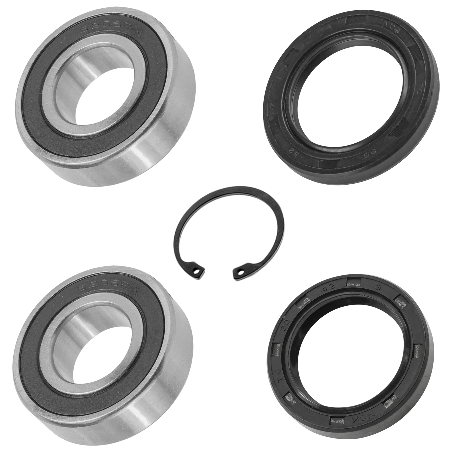 Caltric 92045-1163 92049-1287 Rear Axle Pipe Bearing w/Seal For Kawasaki
