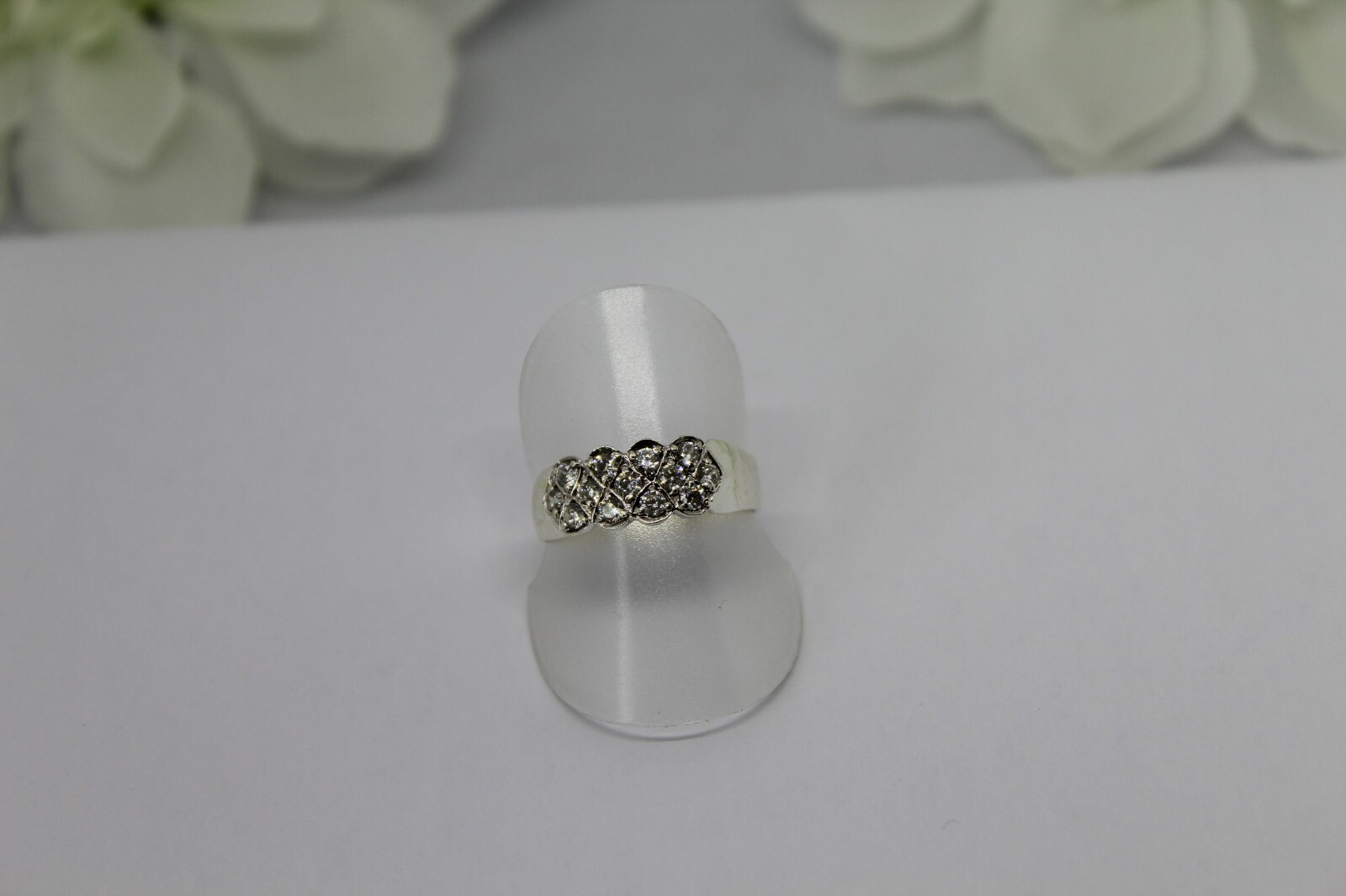 Solid Silver 925 Ladies Ring UK Handmade Size Available+ Gift box