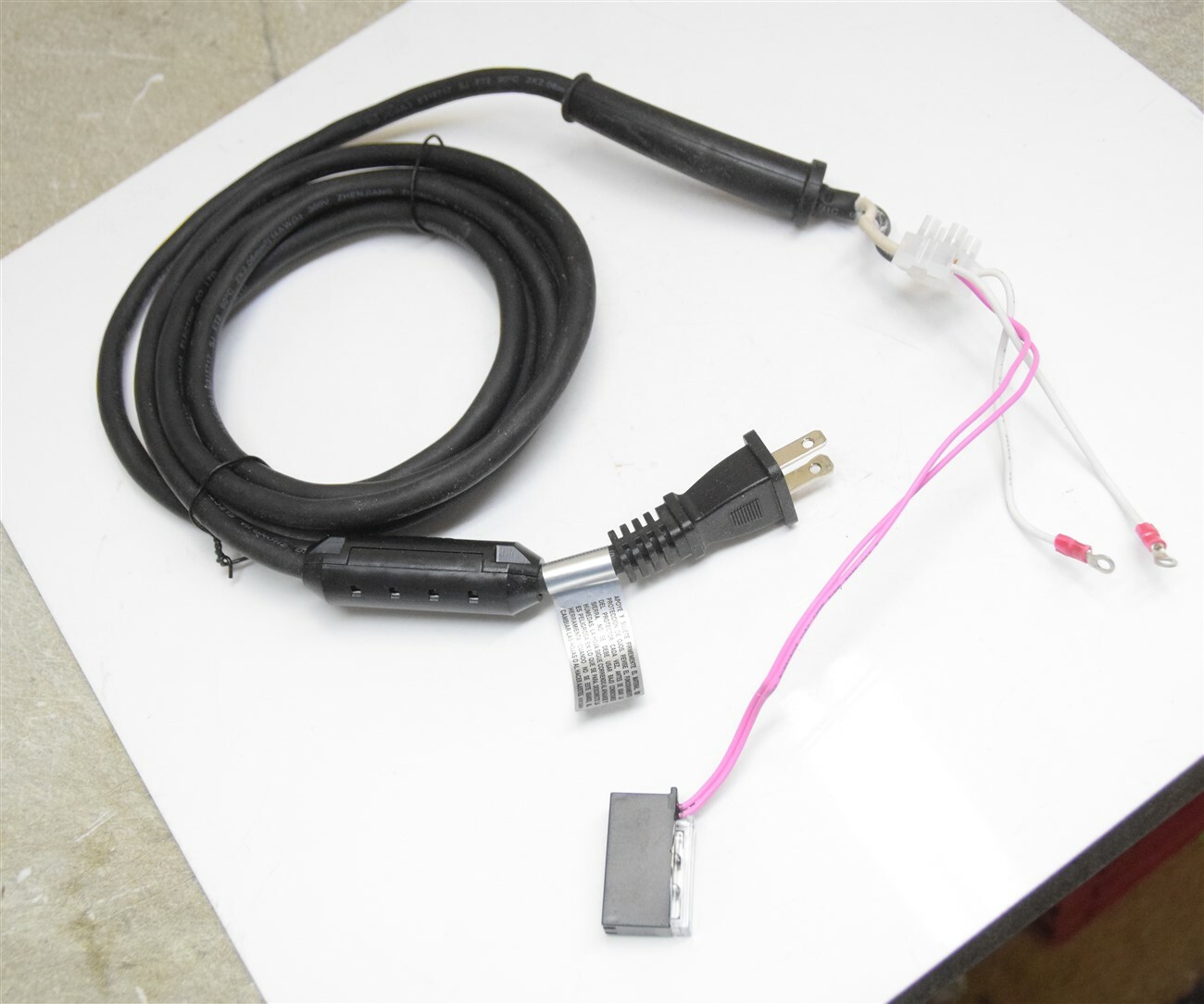 Genuine OEM Makita 664463-0 POWER CORD w/ GUARD, LIGHT CIRCUIT, TERMINAL BLOCK