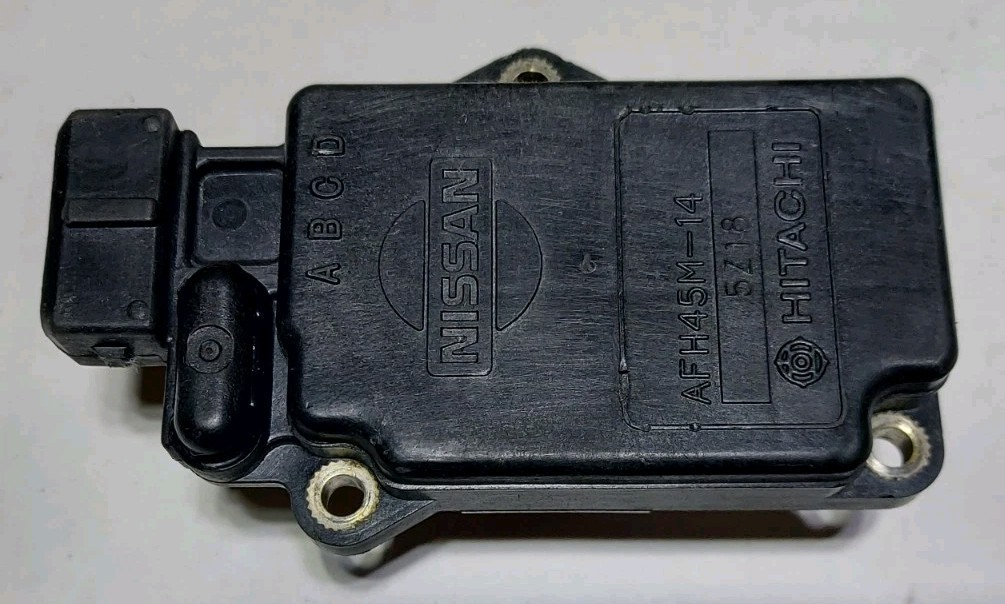 1986-89 Nissan Hardbody D21 2.4l Z24i AFM MAF AFH45M-14 Airflow Sensor OEM
