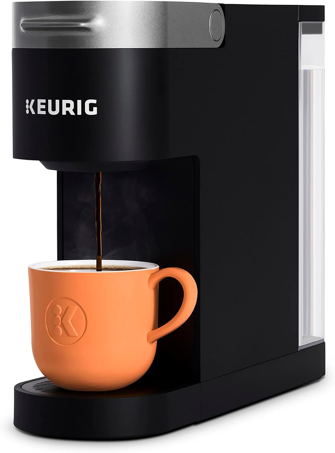 Keurig KSK900BK-SD K-Slim K-Cup Pod Coffee Maker, Black - Scratch and Dent