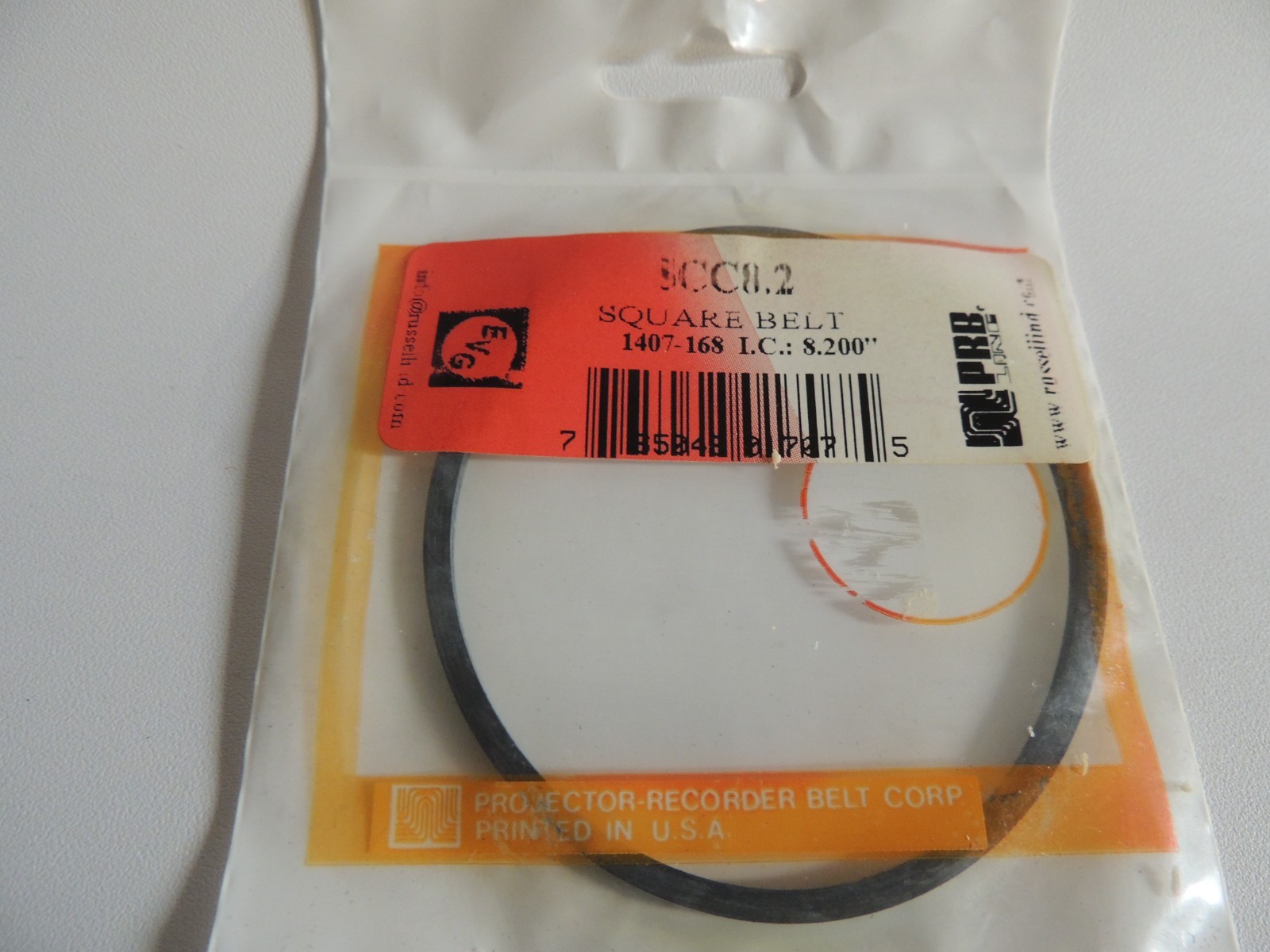 New PRB SCC8.2 Square Cut Belts for VCR Cassette CD/DVD Drive