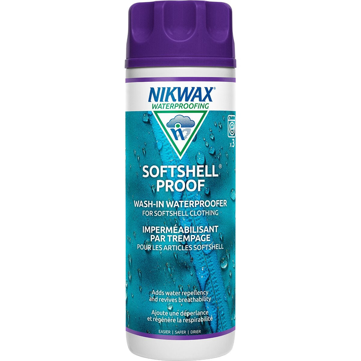 Nikwax Softshell Proof Wash In One Color, 10oz