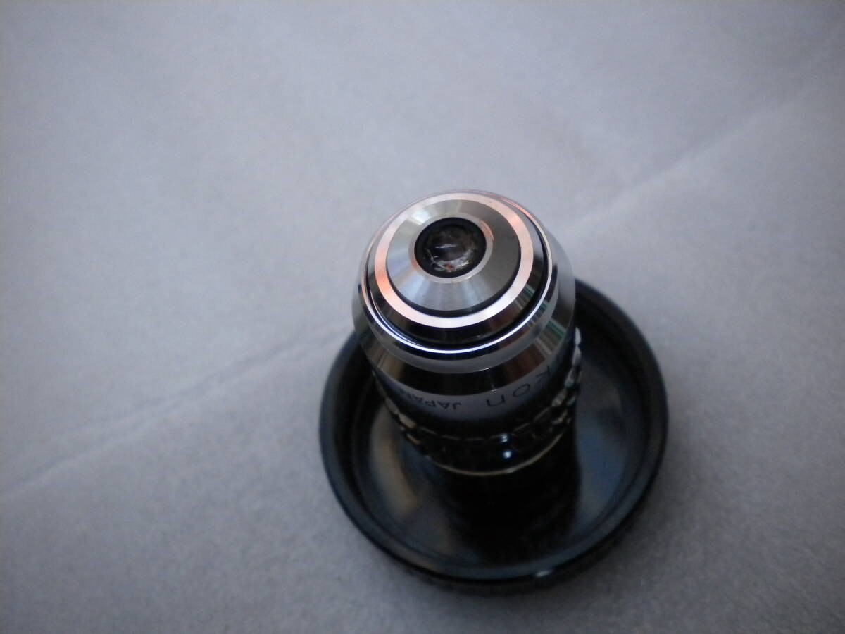 Nikon ELWD 100X Microscope Objective Lens Used Good Condition Japan
