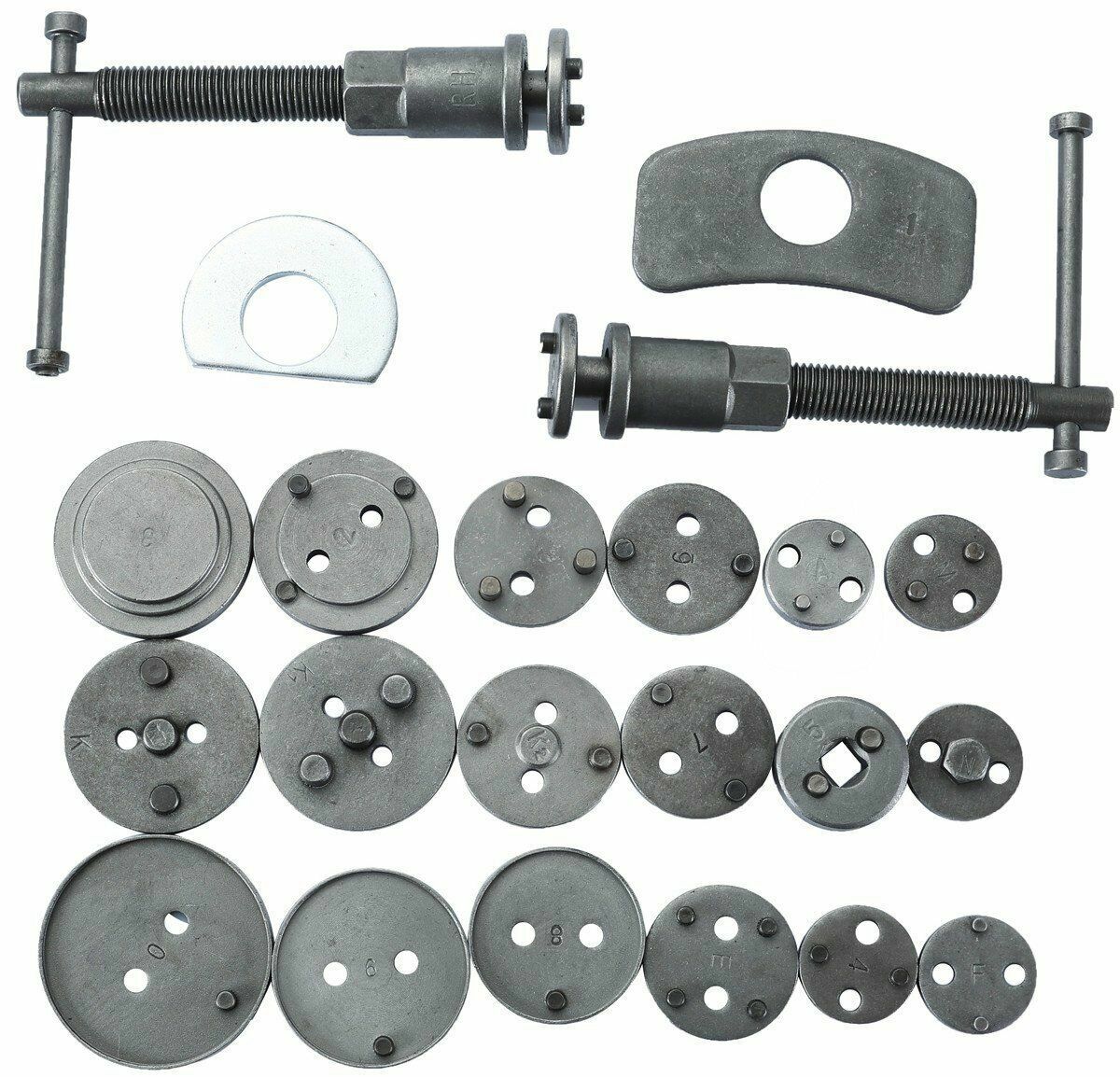 22 PIECES UNIVERSAL CAR DISC BRAKE CALIPER PISTON REWIND WIND BACK TOOL KIT