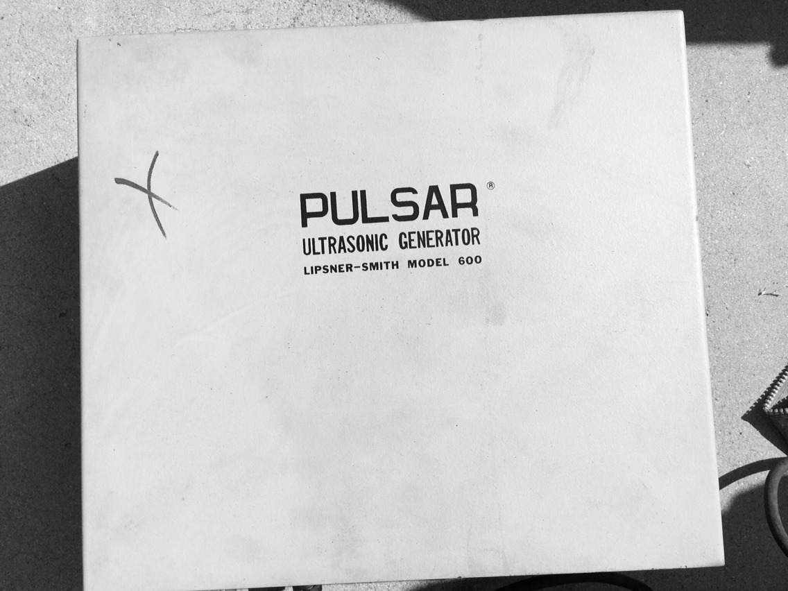 Lipsner Smith Ultrasonic Unit Pulsar We Service Lipsner Smith Cleaners