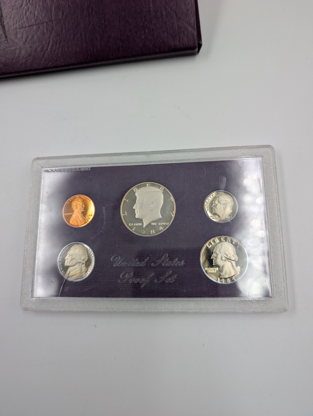 1984 Clad Proof Set U.S. Mint Original Government Packaging OGP