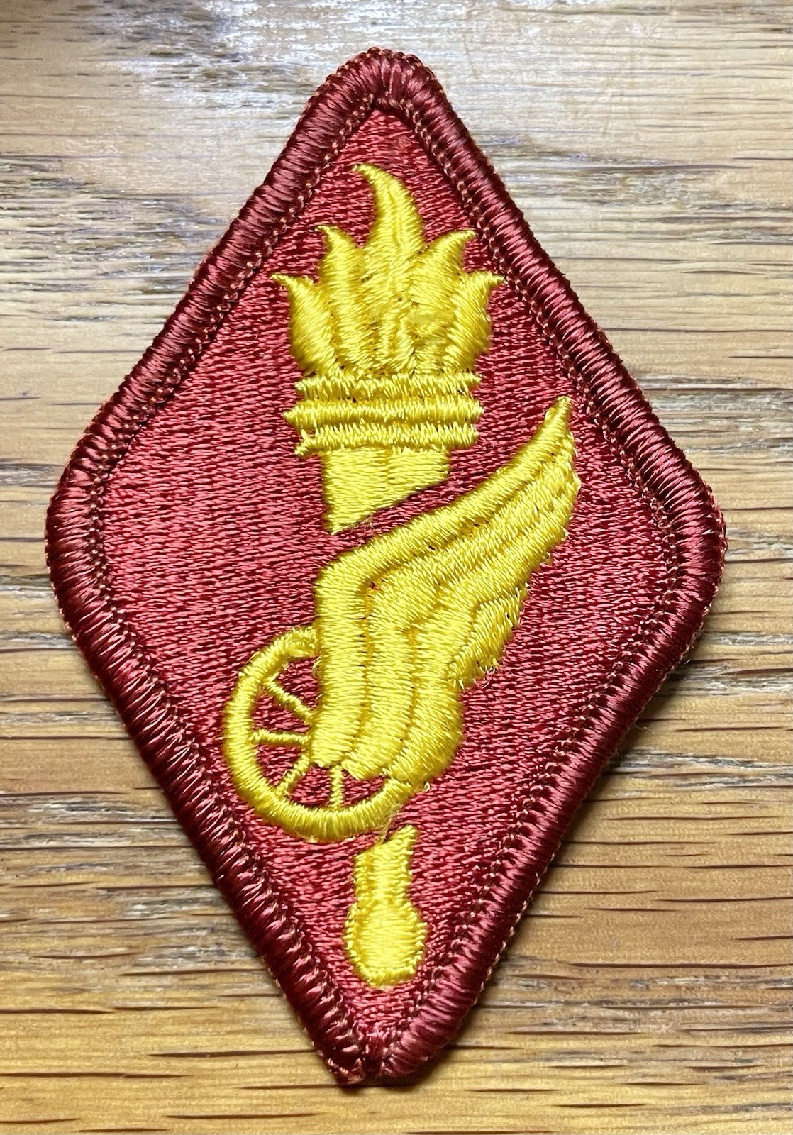 ORIGINAL 1960’s/1970’s US TRANSPORTATION CENTER & SCHOOL PATCH - MERROWED EDGE