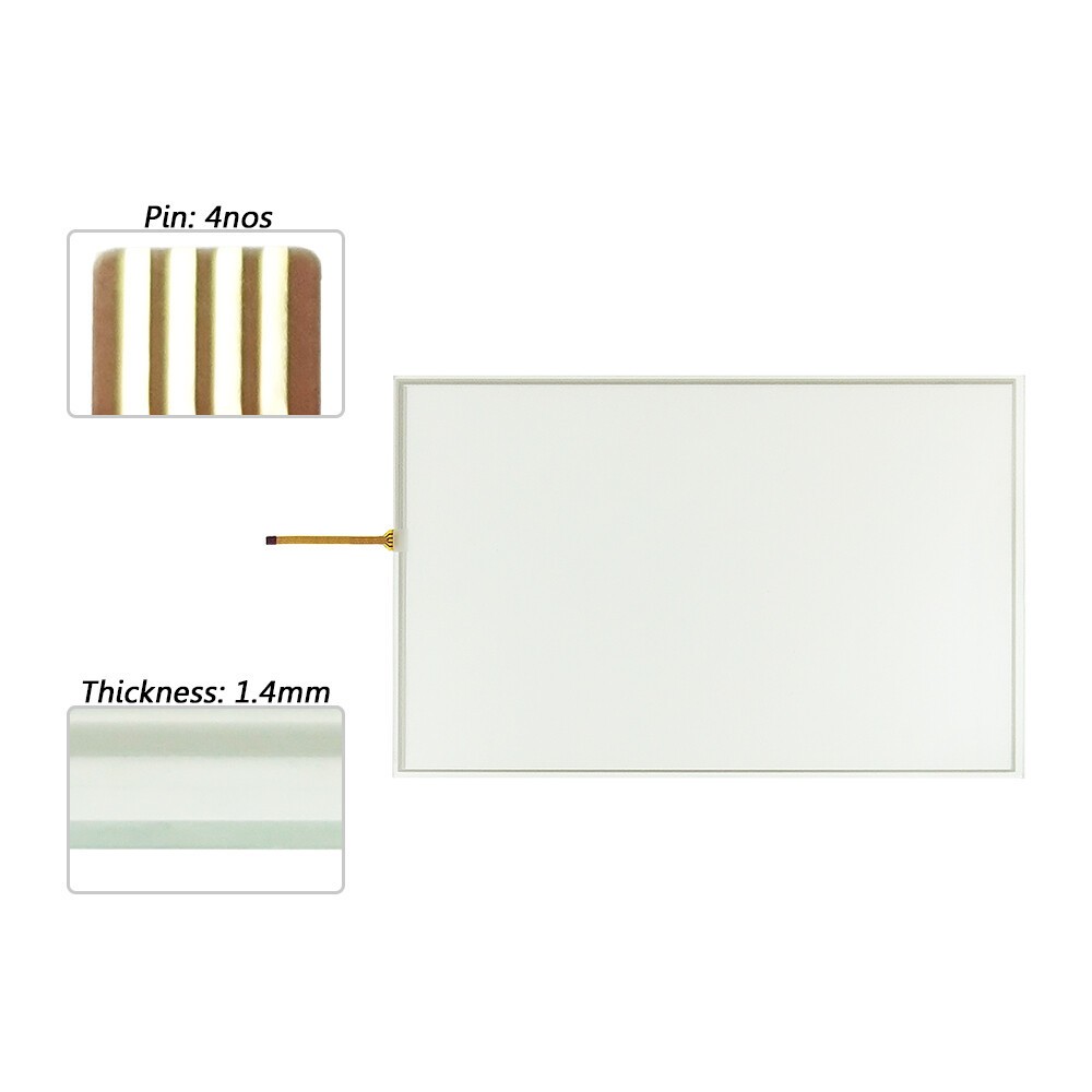 One Pcs for NA5-15W101S NA5-15W101S-V1 Touch screen glass + overlay film Omron