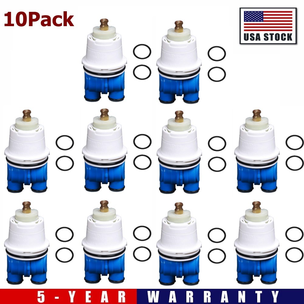 10 Packs Replacement For RP19804 Shower Cartridge For Faucets 1300/1400