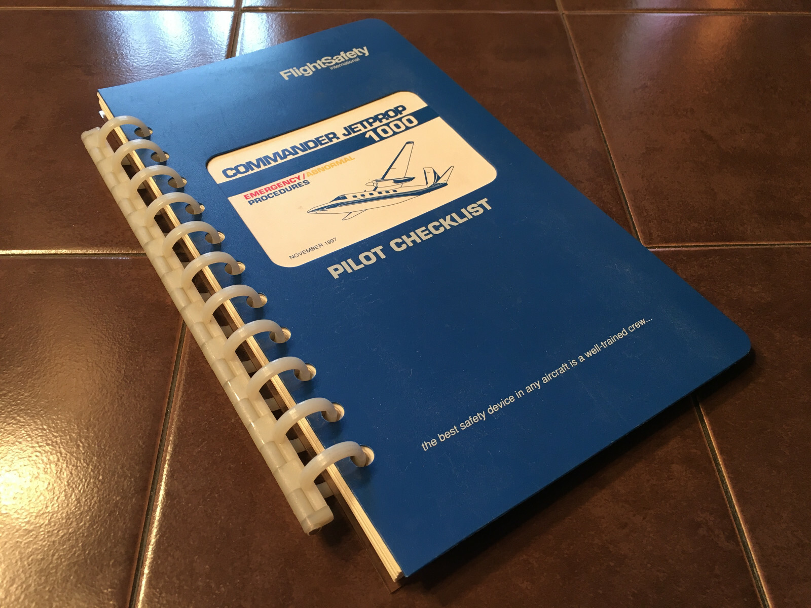 Emergency-Abnormal Procedures Pilot Checklist for Commander Jetprop 1000.