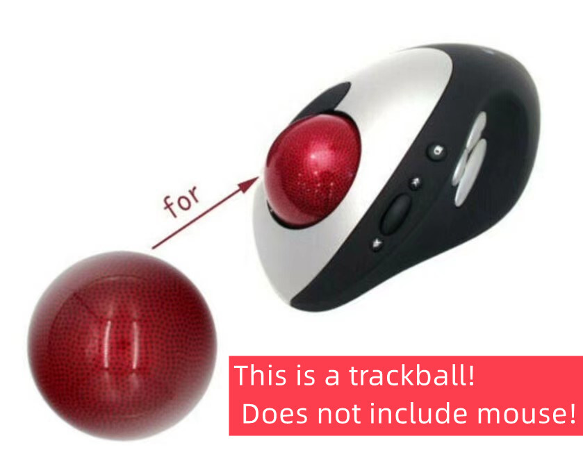 New Trackball Replacement for LOGITECH CORDLESS OPTICAL TRACKMAN T-RB22 Mouse