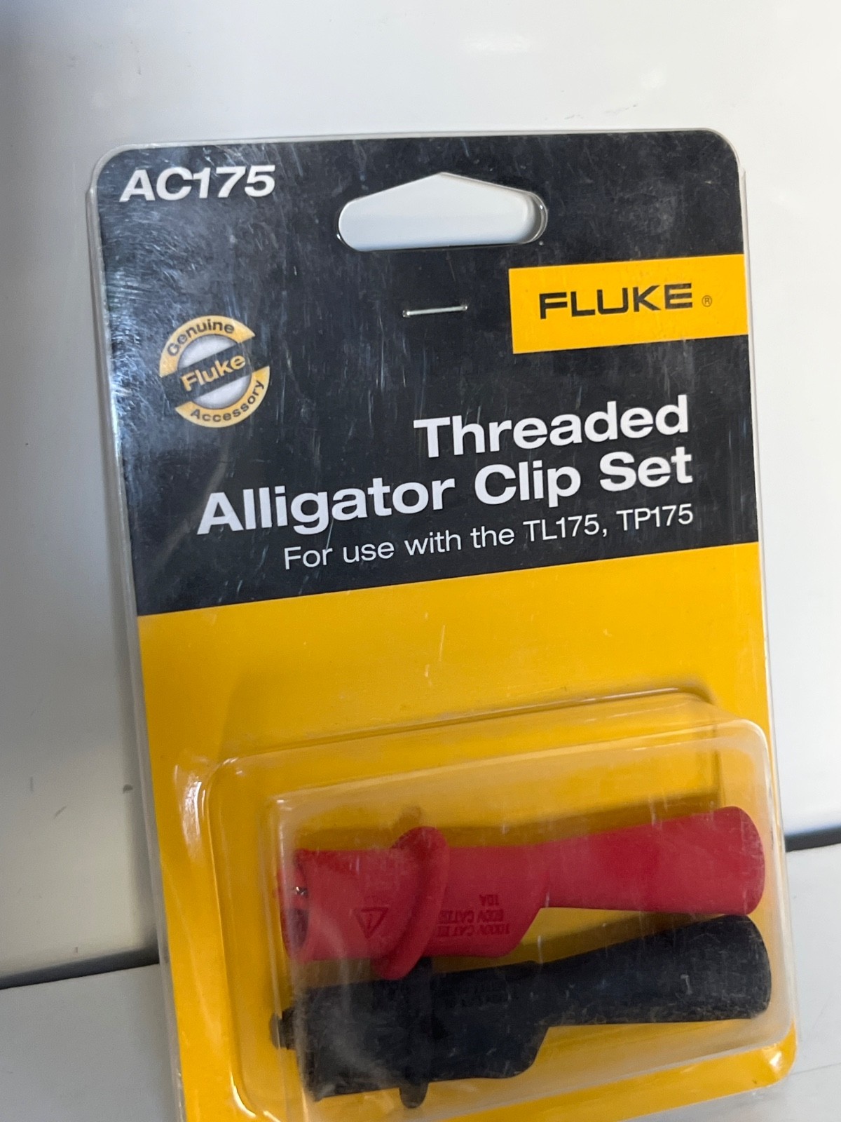 Fluke AC175 Threaded Alligator Clip Set