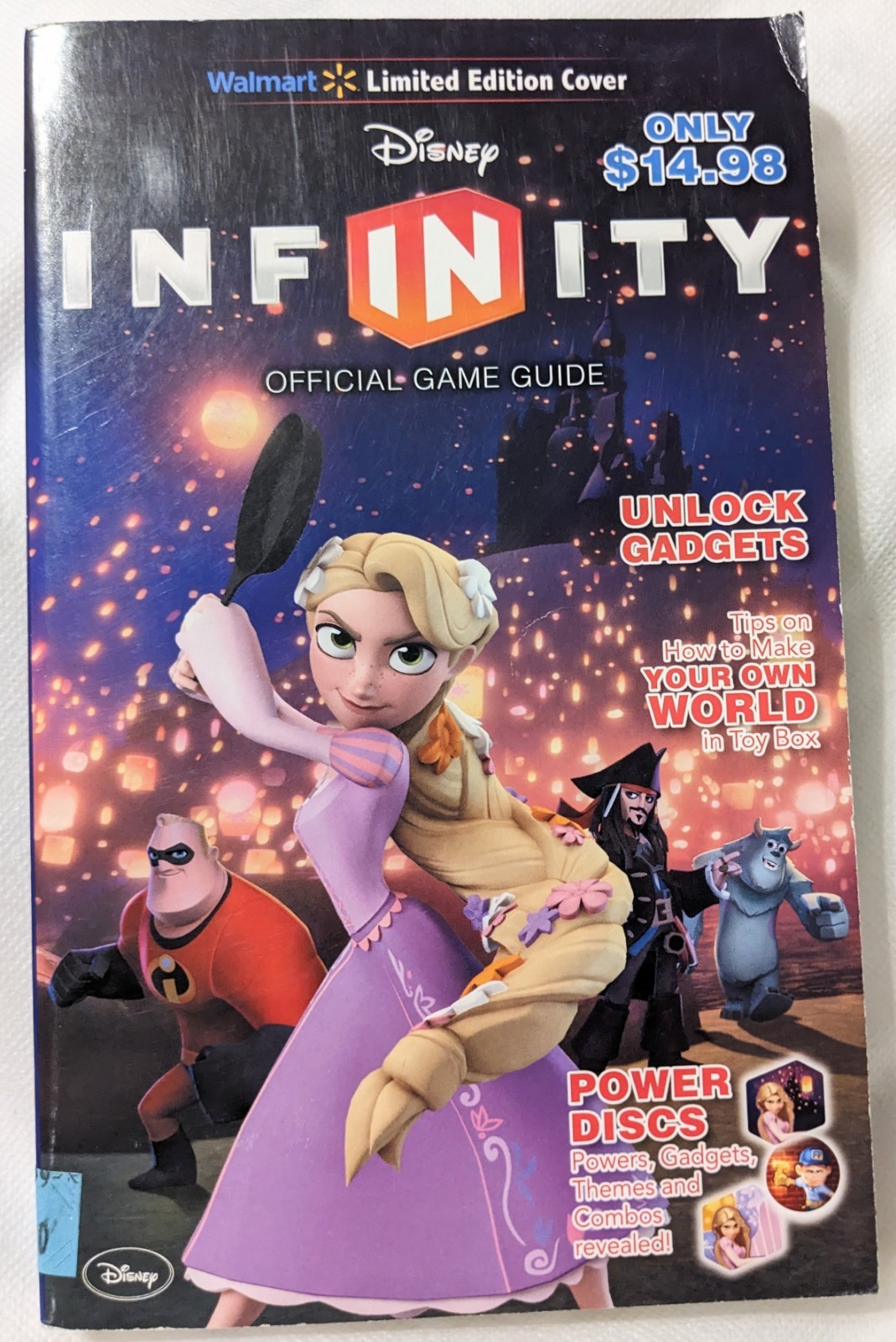 Disney Infinity Official Guide Walmart Limited Edition Book