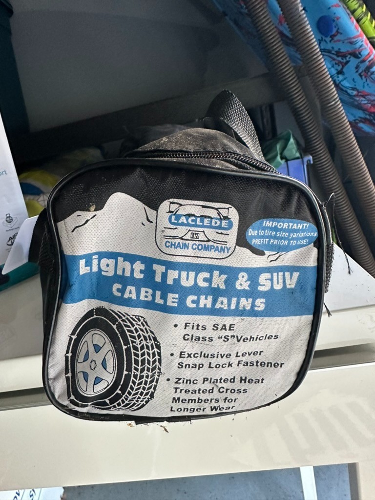 Laclede Light Truck And SUV Cable Tire Chains Fits SAE Class "S" Vehicles