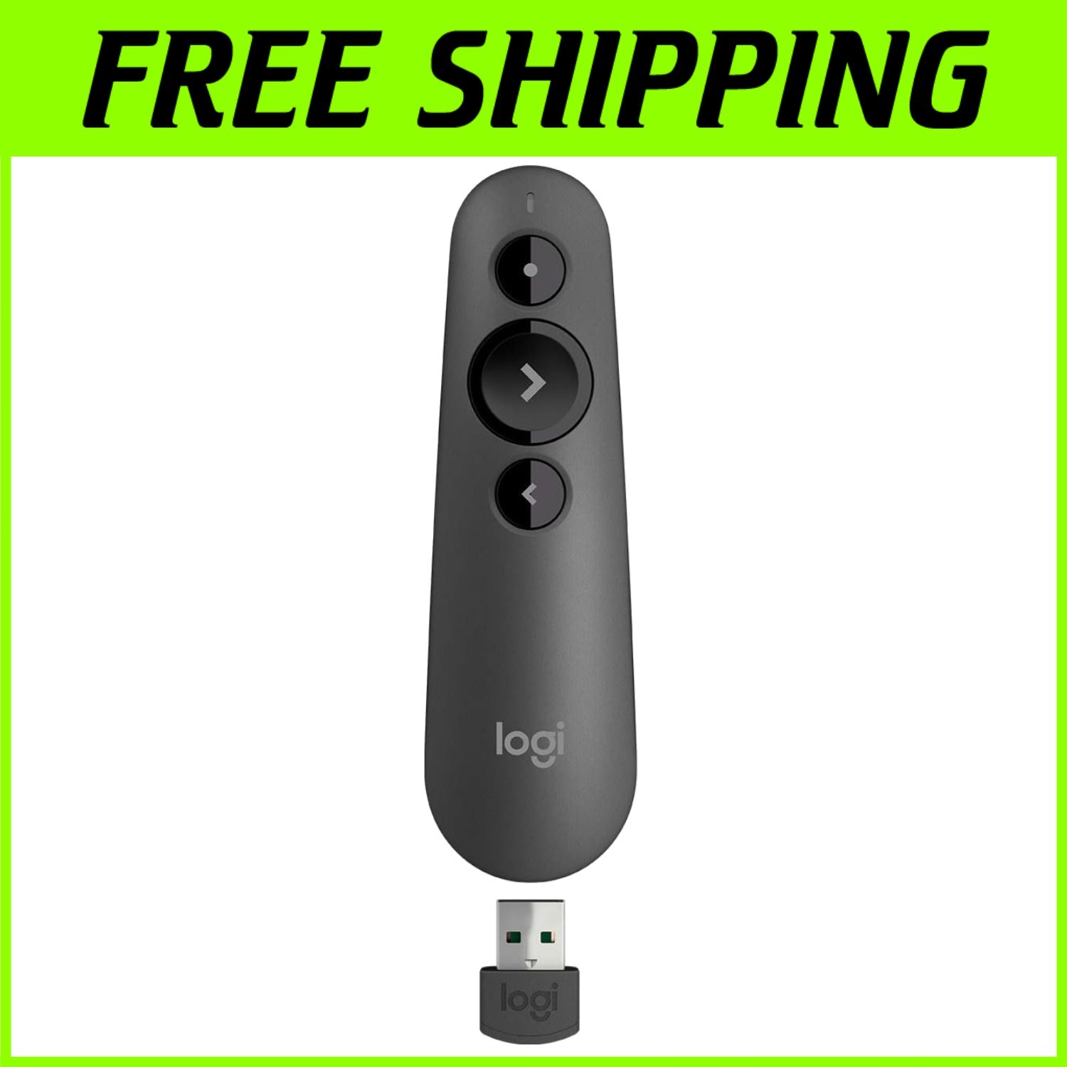 Wireless PowerPoint Clicker with 2.4GHz Technology