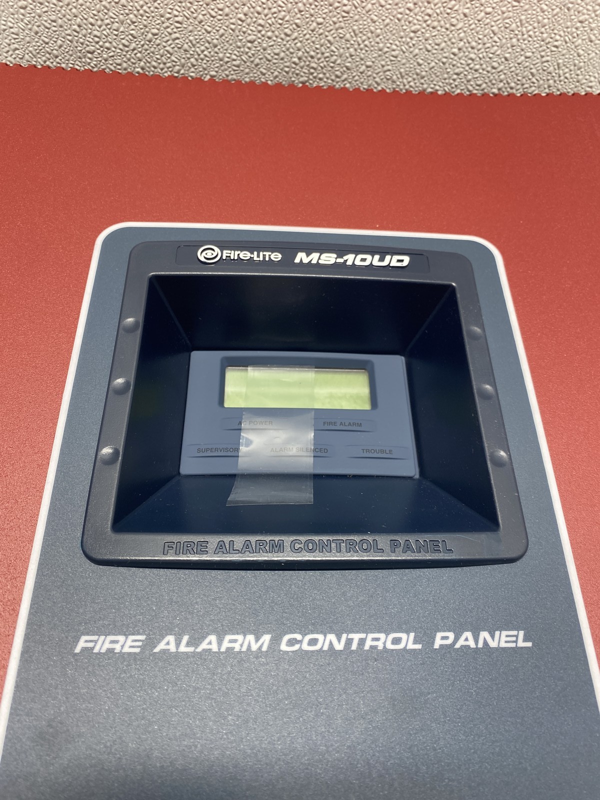 FireLite MS-10UD-7 10-Zone Fire Control Panel