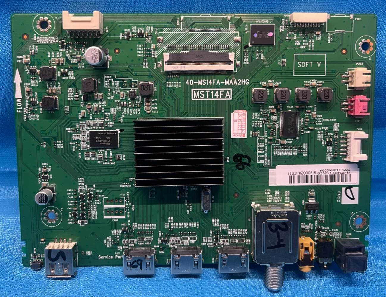 TCL 40S325 Main Board 40-MS14FA-MAA2HG  MST14FA