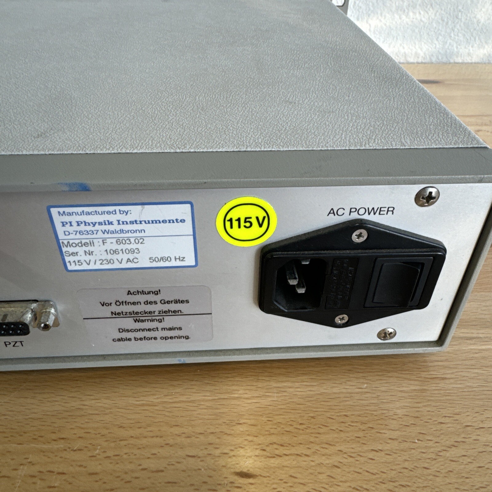 physik instrumente f-603.02 lightline