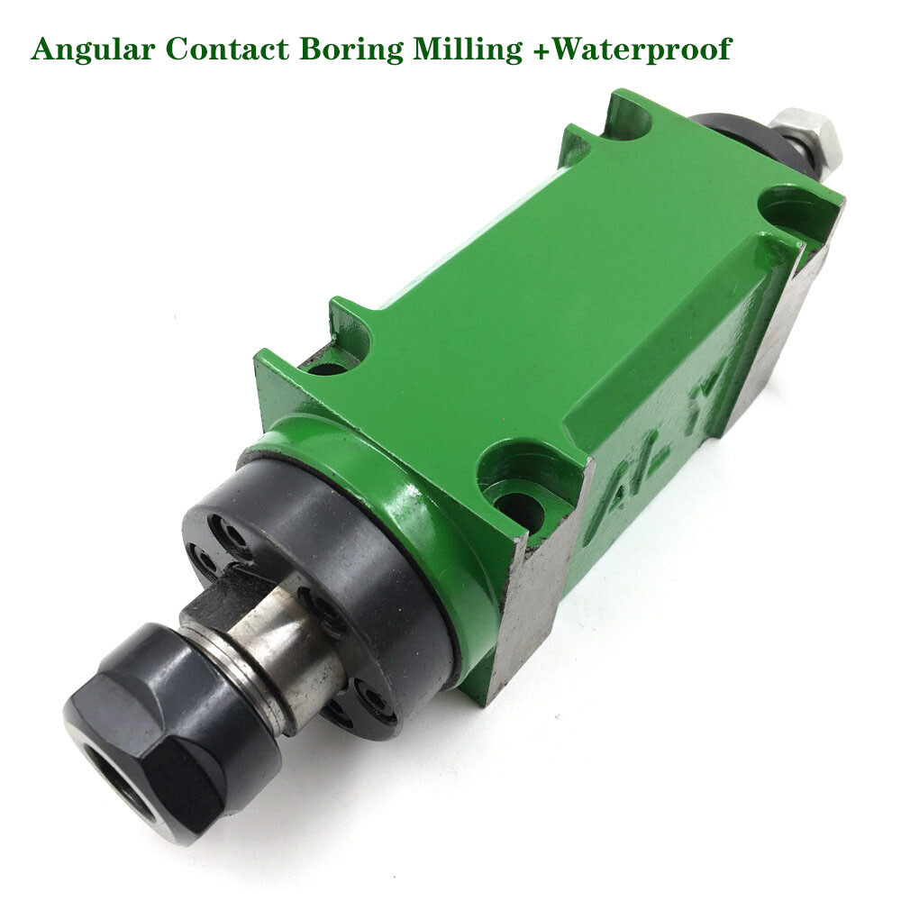 750W 1HP ER20(60) Spindle Motor Belt Spindle Milling 5 Bearings Cutting Milling