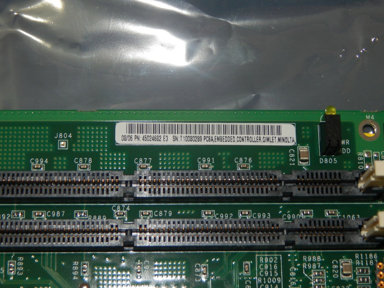 New Part #4336100101 Konica Minolta PWB Assembly
