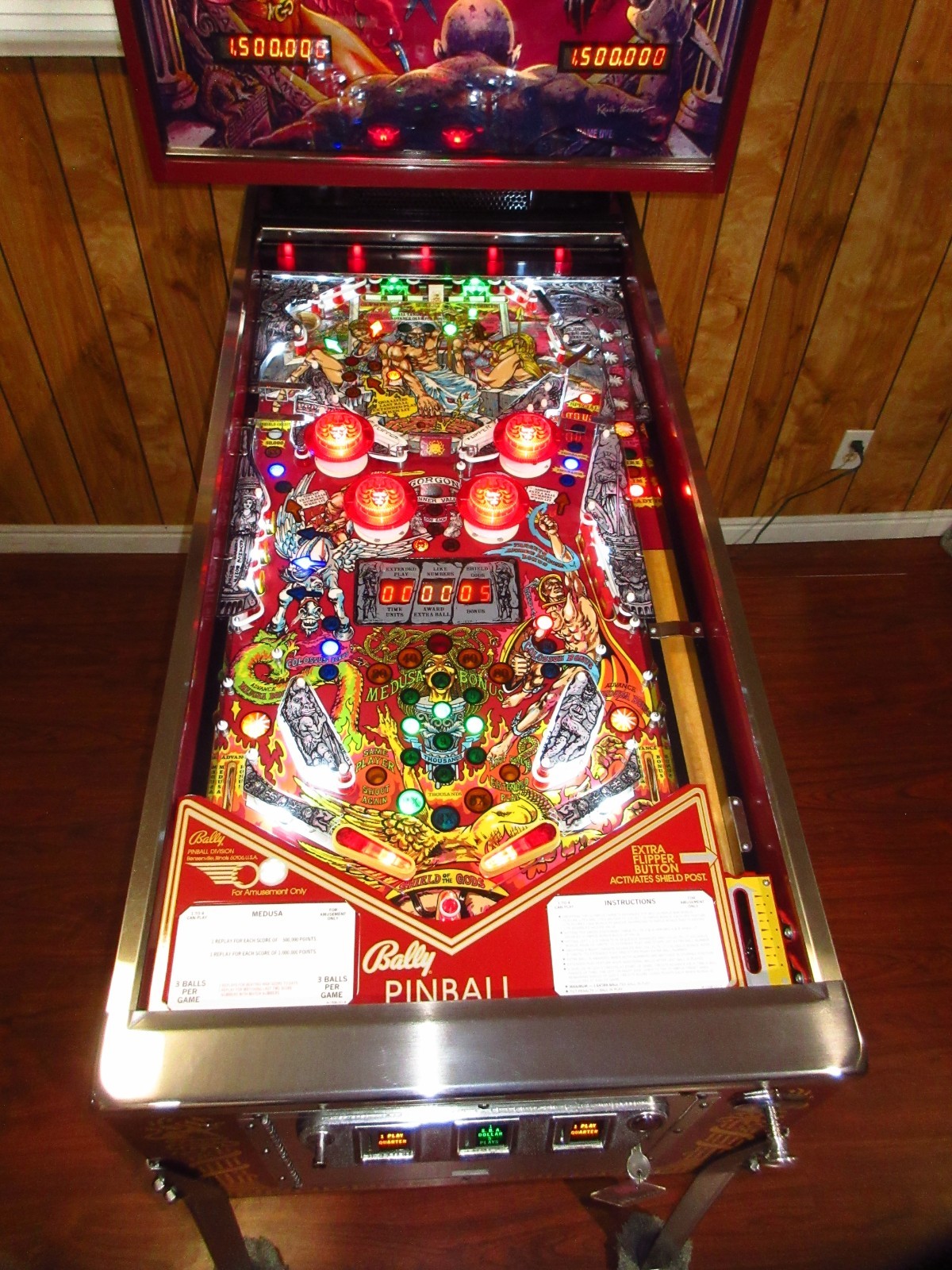 Bally 🐍 MEDUSA 🐍 Pinball Machine 👀 FULLY RESTORED 👀